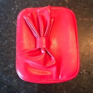 Trish McEvoy Small Red Makeup Organizer